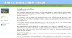 Desktop Screenshot of cheap-vacation-packages.blogspot.com