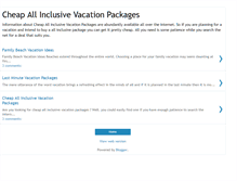 Tablet Screenshot of cheap-vacation-packages.blogspot.com