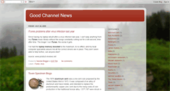 Desktop Screenshot of goodchannelnews.blogspot.com