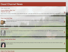 Tablet Screenshot of goodchannelnews.blogspot.com