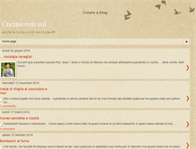 Tablet Screenshot of cucinoconvoi.blogspot.com