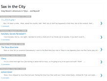 Tablet Screenshot of gregintokyo.blogspot.com