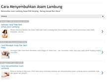 Tablet Screenshot of caramenyembuhkanasamlambung24.blogspot.com