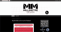 Desktop Screenshot of millimetredesign.blogspot.com