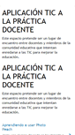 Mobile Screenshot of aplicacionticalaula.blogspot.com