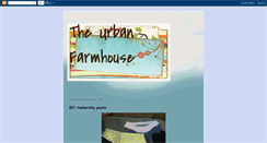 Desktop Screenshot of momsurbanfarmhouse.blogspot.com