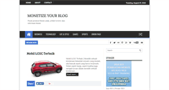 Desktop Screenshot of monetize-program.blogspot.com
