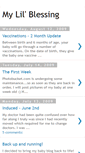 Mobile Screenshot of mylilblessing.blogspot.com