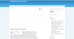Desktop Screenshot of mobilierchambre.blogspot.com