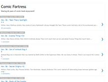 Tablet Screenshot of comicfortress.blogspot.com