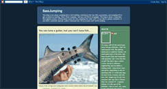 Desktop Screenshot of bassjumping.blogspot.com