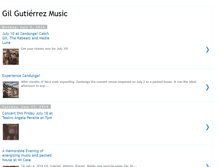 Tablet Screenshot of gilgutierrezmusic.blogspot.com