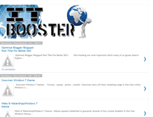 Tablet Screenshot of itbooster.blogspot.com
