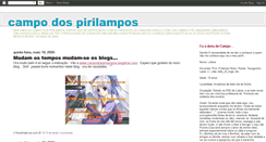 Desktop Screenshot of campodospirilampos.blogspot.com