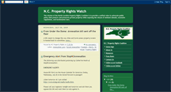 Desktop Screenshot of ncpropertyrights.blogspot.com