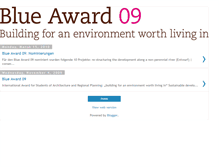 Tablet Screenshot of blueaward.blogspot.com