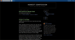 Desktop Screenshot of honestconfession.blogspot.com