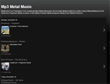 Tablet Screenshot of mp3metalmusic.blogspot.com