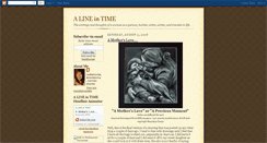 Desktop Screenshot of alineintime.blogspot.com