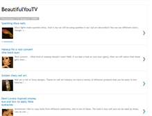 Tablet Screenshot of beautifulyoutv.blogspot.com