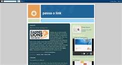 Desktop Screenshot of passaolink.blogspot.com