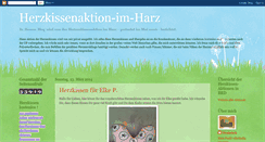 Desktop Screenshot of herzkissenaktion-im-harz.blogspot.com