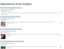 Tablet Screenshot of jovensamadora.blogspot.com