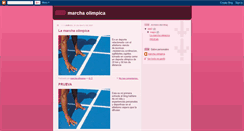 Desktop Screenshot of marchaolimpica.blogspot.com