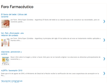 Tablet Screenshot of forofarmaceutico.blogspot.com