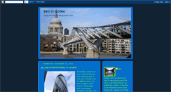 Desktop Screenshot of ben-inlondon.blogspot.com