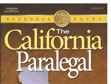 Tablet Screenshot of californiaparalegal.blogspot.com