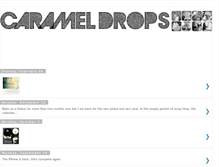 Tablet Screenshot of caramel-drops.blogspot.com