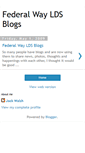 Mobile Screenshot of federalwayldsblogs.blogspot.com