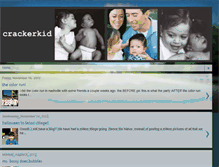 Tablet Screenshot of crackerkid.blogspot.com