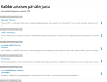 Tablet Screenshot of kaikkiruokainen.blogspot.com