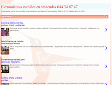 Tablet Screenshot of cerramientosdeviviendas.blogspot.com