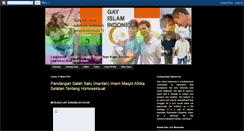 Desktop Screenshot of gayislamindonesia.blogspot.com