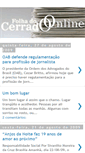 Mobile Screenshot of folhadocerradoonline.blogspot.com