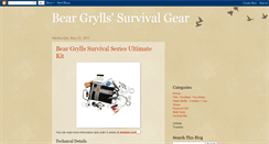 Desktop Screenshot of beargryllsgear.blogspot.com