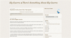 Desktop Screenshot of ely-guerra.blogspot.com