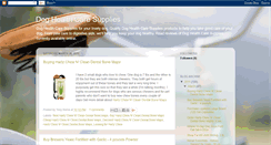 Desktop Screenshot of doghealthcaresupplies.blogspot.com