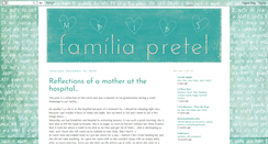 Desktop Screenshot of familiapretel.blogspot.com