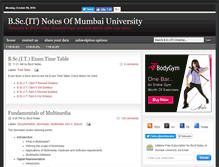 Tablet Screenshot of bscitmumbai.blogspot.com