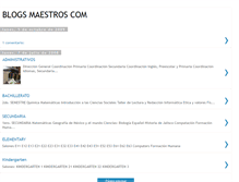 Tablet Screenshot of maestroscom.blogspot.com