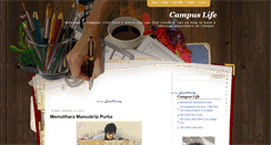 Desktop Screenshot of campuslifemalaysia.blogspot.com