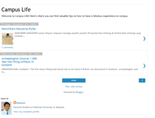 Tablet Screenshot of campuslifemalaysia.blogspot.com