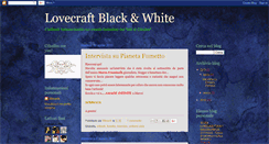 Desktop Screenshot of lovecraftblackandwhite.blogspot.com