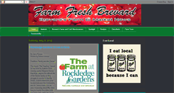 Desktop Screenshot of farmfreshbrevard.blogspot.com