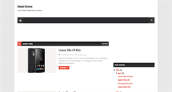 Desktop Screenshot of newsmobile-review.blogspot.com