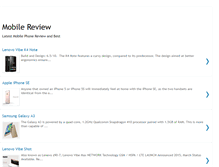Tablet Screenshot of newsmobile-review.blogspot.com